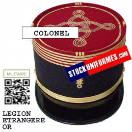 Képi militaire Légion Etrangère Infanterie COLONEL