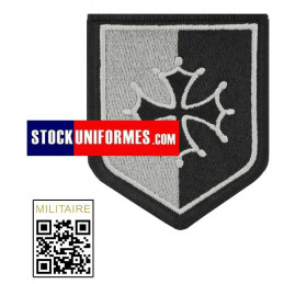 OCCITANIE ECUSSON BORDE NOIR BASSE VISIBILITE Gendarmerie