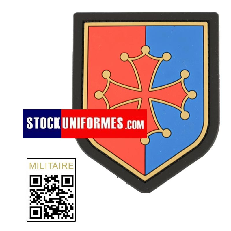 OCCITANIE ECUSSON PVC HAUTE VISIBILITE Gendarmerie OCCITANIE ECUSSON PVC HAUTE VISIBILITE Gendarmerie