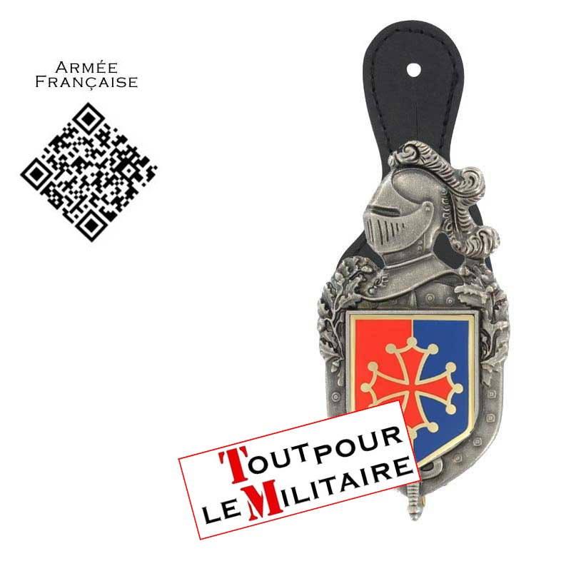 OCCITANIE Insigne sur cuir Gendarmerie OCCITANIE Insigne sur cuir Gendarmerie