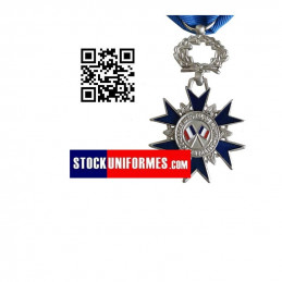 Médaille ordonnance Ordre National du Mérite Chevalier ONM Préfet verso