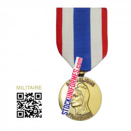 Médaille protection militaire du territoire modèle bonnet phrygien