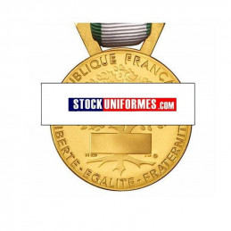 Médaille Communale 30 ans d'ancienneté vermeil verso