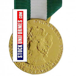 Médaille Communale Or 35 ans d'ancienneté zoom