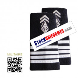 Fourreaux BRODES MAIN EN CANNETILLE Commandant Gendarmerie Départementale