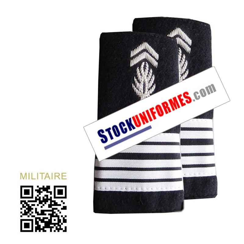 Fourreaux BRODES MAIN EN CANNETILLE Colonel Gendarmerie Départementale