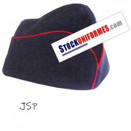 Calot JSP Jeunes Sapeurs-Pompiers passepoil rouge