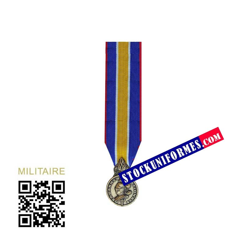Médaille réduction de la Gendarmerie