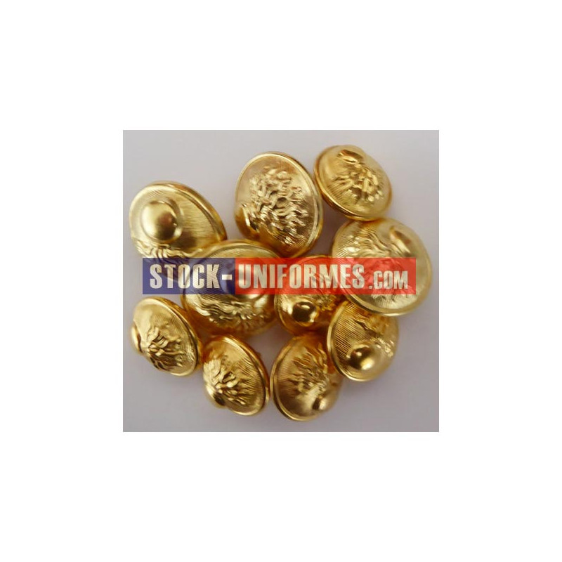 Boutons vareuse Sous-Officier par lot gendarmerie mobile Boutons vareuse Sous-Officier par lot gendarmerie mobile