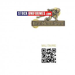 Brevet militaire Sportif Bronze