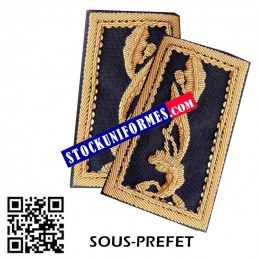 Fourreaux d'épaules brodées...