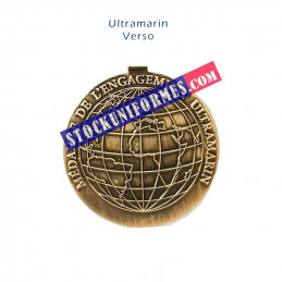 Médaille Ultramarin Bronze verso