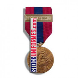 Médaille ordonnance Défense Nationale bronze agrafe Gendarmerie Mobile