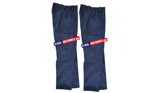 2 Pantalons de service courant Gendarmerie - nouveau bas droit