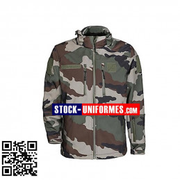 Blouson softshell militaire camouflage