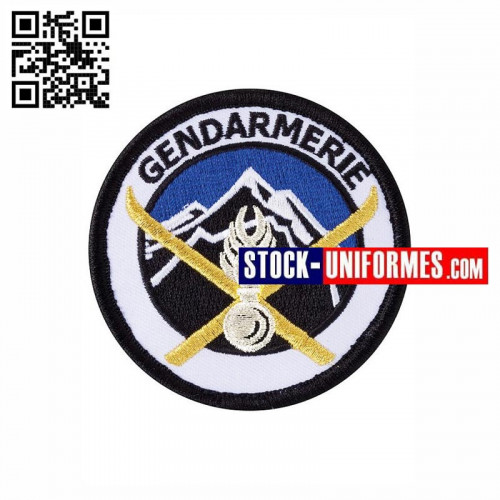 Ecusson brodé Gendarmerie de montagne