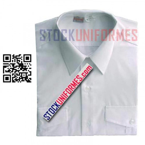 Chemise blanche gendarmerie manches longues