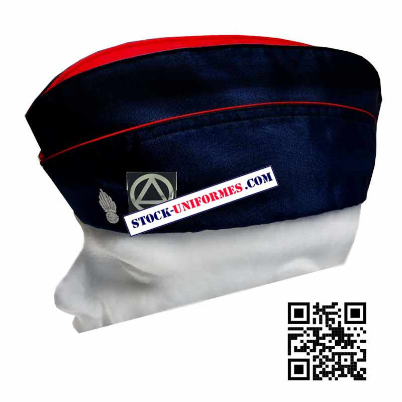 Calot Pompier Expert avec Galon métal