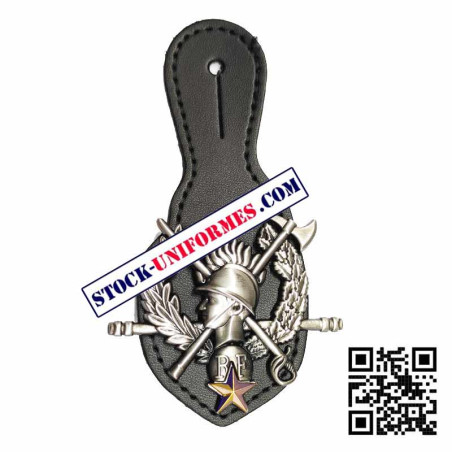 Support Radio En Cuir Boston Leather - Modèle 5425-1 Noir - Pour Police, Pompiers, EMS (sans Sangle)