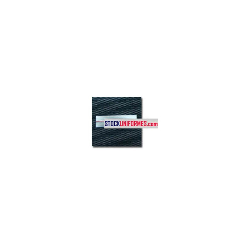 Adjudant-Chef galon blanc velcro plastique Adjudant-Chef galon blanc velcro plastique