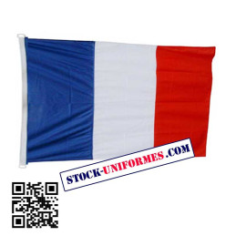 Pavillon tricolore FRANCE pour mat 120 cm par 180 cm