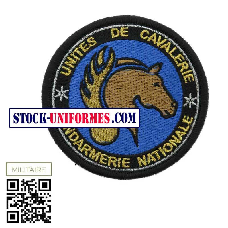 GARDE REPUBLICAINE Gendarmerie Ecusson brodé Unité à Cheval