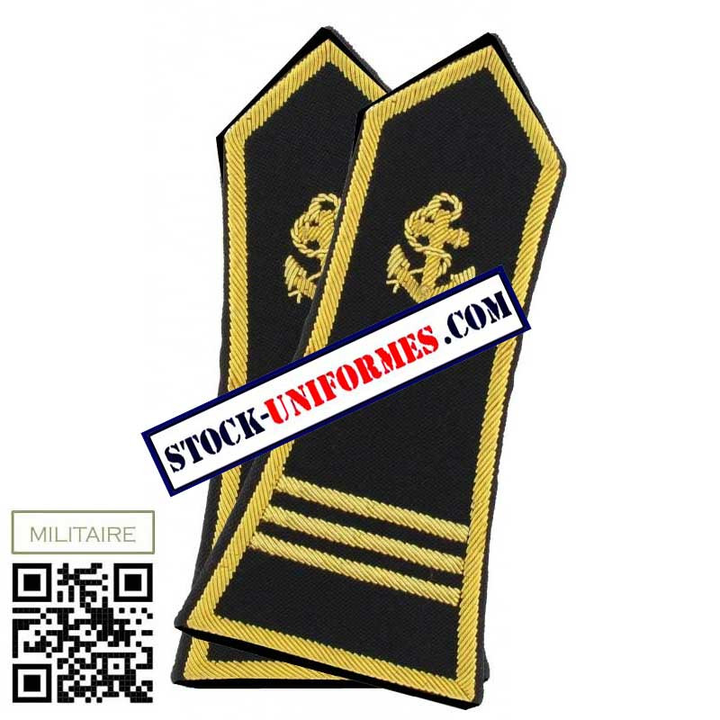 Pattes épaules Capitaine pour spencer TROUPES DE MARINE