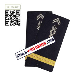 Fourreaux d'épaules souples Adjudant Gendarmerie Départementale