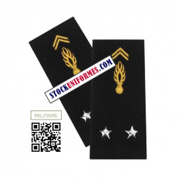 Fourreaux drap Générale de Gendarmerie 2 Etoiles