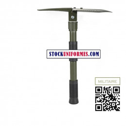 Pelle pioche pliante militaire en acier