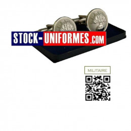 Boutons de manchettes Gendarmerie Départementale pour chemise