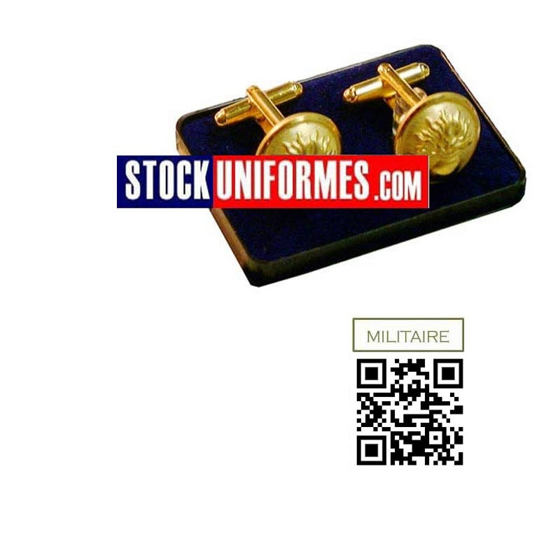 Boutons de manchettes Gendarmerie Mobile pour chemise Boutons de manchettes Gendarmerie Mobile pour chemise