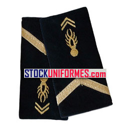 Sous-Contrat gendarmerie mobile fourreaux d'épaules souples