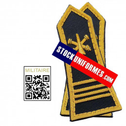 Pattes épaules Spencer ARTILLERIE COMMANDANT