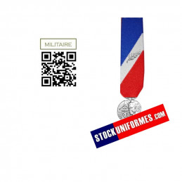 Médaille Sécurité Interieure REDUCTION ARGENT