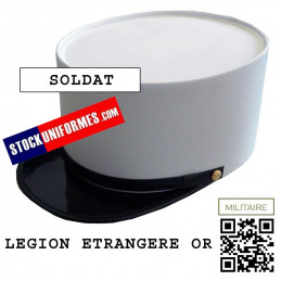 képi blanc légion soldat