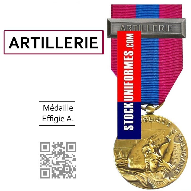 Médaille Ordonnance ARTILLERIE Défense Nationale Bronze EFFIGIE A Médaille Ordonnance ARTILLERIE Défense Nationale Bronze EFFIGIE A
