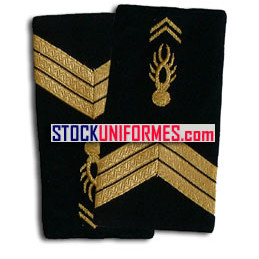 Mdl-Chef gendarme mobile fourreaux d'épaules souples