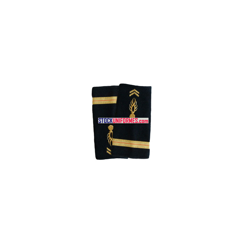 Adjudant-Chef gendarmerie mobile fourreaux souples Adjudant-Chef gendarmerie mobile fourreaux souples