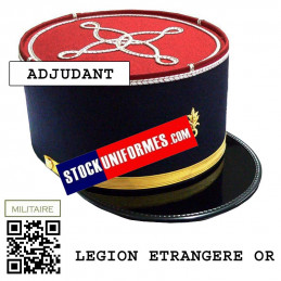 Képi militaire Légion Etrangère Infanterie ADJUDANT-CHEF