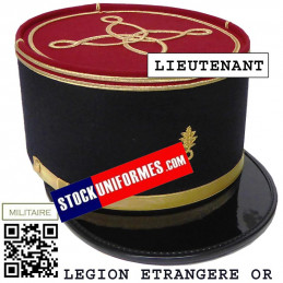 Képi militaire Légion Etrangère Infanterie LIEUTENANT
