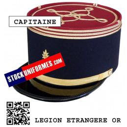Képi militaire Légion Etrangère Infanterie CAPITAINE