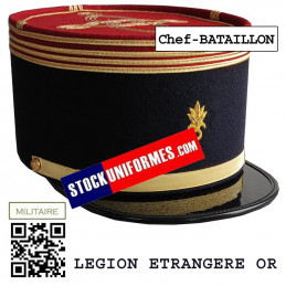 Képi militaire Légion Etrangère Infanterie COMMANDANT