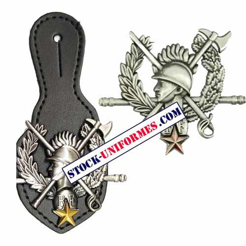 Insigne pompier chef de centre d'incendie et de secours | Stockuniformes.com