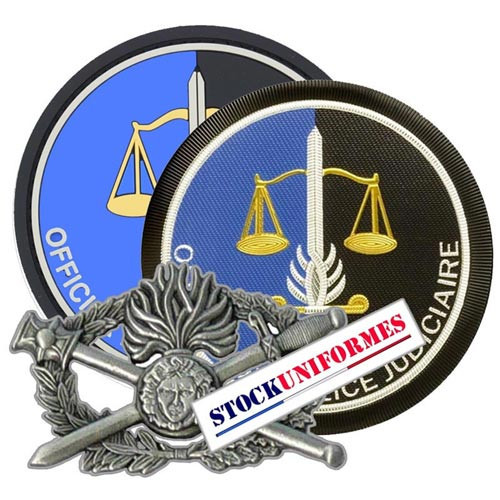 Ecussons et insigne OPJ Gendarmerie | Stockuniformes.com