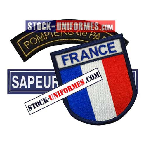 Ecussons Pompiers | Stockuniformes.com
