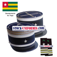Togo Gendarmerie képis galons