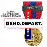 GENDARMERIE DEPARTEMENTALE Défense Nationale Bronze