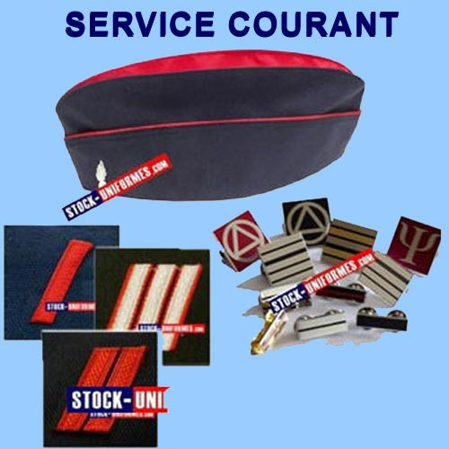 Pompiers uniforme de service courant
