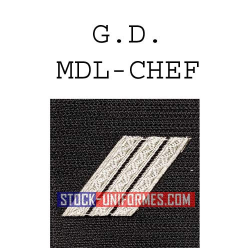 Mdl-Chef Gendarmerie Départementale képi et galons